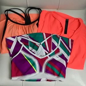 Bundle of 3 like-new women’s athletic tanks!
